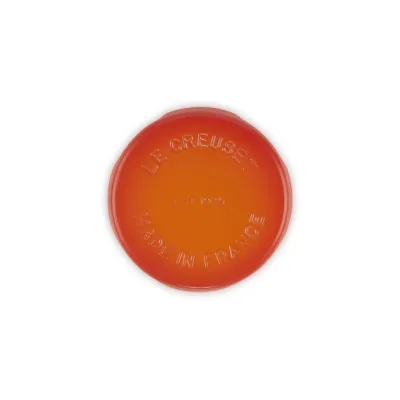 Le Creuset Untersetzer Signature 22 cm | Gusseisen | Hitzeschutz | rutschfest | ofenrot