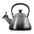 Bild: Le Creuset Wasserkessel Kone flint | 1,6 L | emaillierter Stahl | Induktion, Gas, Elektro | pfeifend | grau