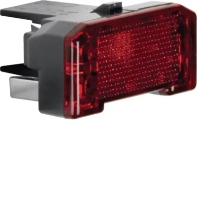 Berker LED-Aggregat Modul-Einsatz 168601 | Schalter/Taster | LED weiß | 230V 0,4mA | Stecksockel | schwarz