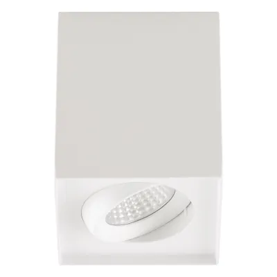 LED Deckenanbau weiß quadratisch kardanisch