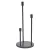 Bild: LEDVANCE Stehleuchte Decor Stick Floor #4058075833036 | 3x E27 | 78cm Höhe | Stahl | Vintage Design | dunkelgrau