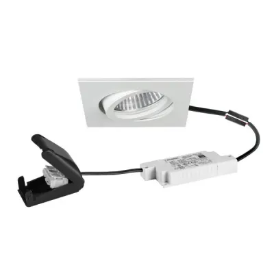 LED-Einbauleucht.Set 6W dim2warm 3000K-1800K ws
