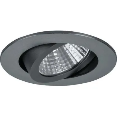 BRUMBERG LED-Einbaustrahler-Set 38361073 | 7W 3000K 740lm | schwenkbar | IP20 | Aluminium | 68mm | weiß