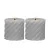 Bild: Star Trading LED-Echtwachs-Kerze 061-12 Votivkerze | Timer | gedrehtes Wachs | 7,5x5 cm | 2er Set | Grau
