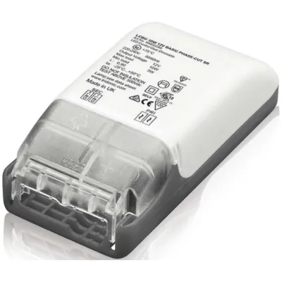 ABB Stotz LED-Konverter ETR LED 10W/12 KF | LED-Steuerung 3-10W 12V | Dimmbar PhaseCut | IP20 | Kunststoffgehäuse | Weiß