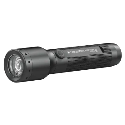 Ledlenser Taschenlampe P5R Core 502178 | LED aufladbar | 500 Lumen | fokussierbar | IP68 | 250m Reichweite | schwarz