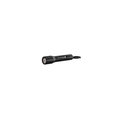 LED LENSER Mini-Taschenlampe P3 | Schlüsselanhänger LED Penlight | 130 lm | 94 mm | Aluminium schwarz | IP54 | 1x AAA