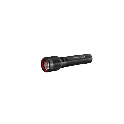 LED LENSER Taschenlampe P6R aufladbar | 1200 Lumen | fokussierbar | USB-C | IP68 | Aluminium | schwarz