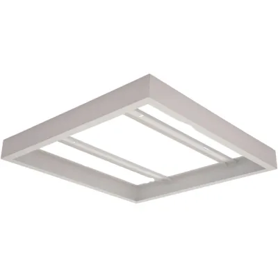 Opple Aufbaurahmen LED Panel Sq625 140055485 | Zubehör für Slim Panel Performer/EcoMax | 625x625x65mm | Stahl | Weiß