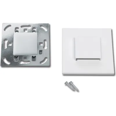 Hera LED Wandeinbauleuchte 20202721101 | Up & Down | 1,8W | 3000K warmweiß | 90lm | Stahl weiß | Ø68mm | IP20