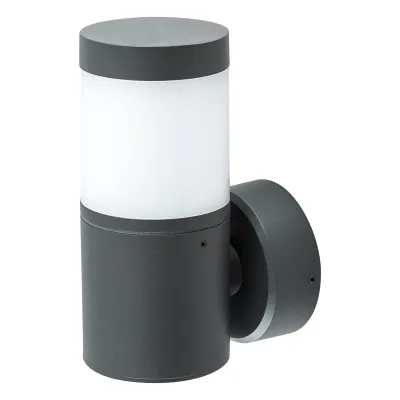 LED Wandanbau anth.IP54 1000-240V 3000K 9W 326lm