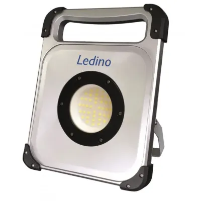 LEDINO Akkustrahler Veddel IP54 30W 2200lm 6500K 2,2Ah 25/50/100%/Blinklicht