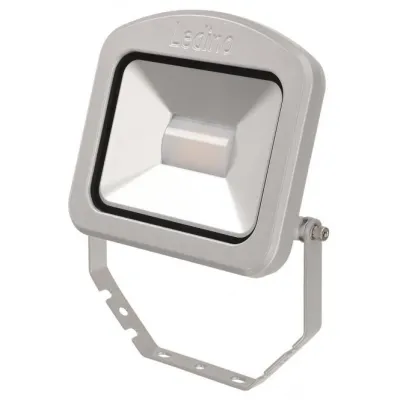 Ledino LED-Strahler Charlottenburg 11110203006011 | 20W | 1650lm | warmweiß 3000K | IP65 | Aludruckguss | silber