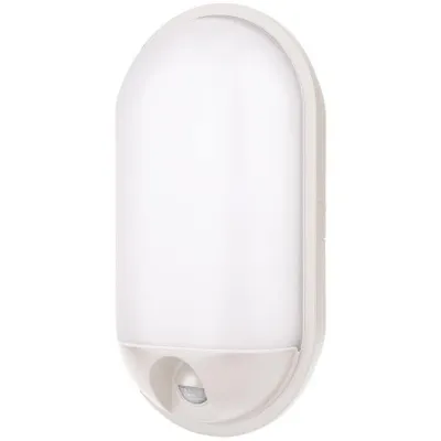 LEDINO LED-Wandleuchte Schwabing XXLS | 20W | 1600lm | 4000K neutralweiß | IP65 | IR-Bewegungssensor | weiß