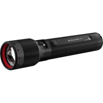 LED LENSER Taschenlampe P7R | LED Allround-Taschenlampe aufladbar | 2000 Lumen | USB-C | IP68 | Aluminium | schwarz