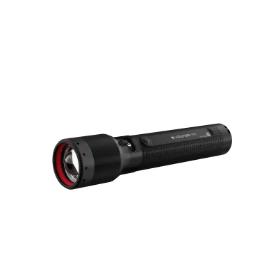 LED LENSER Taschenlampe P7R | LED Allround-Taschenlampe aufladbar | 2000 Lumen | USB-C | IP68 | Aluminium | schwarz