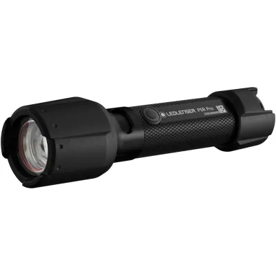 LEDLENSER Taschenlampe P5R Pro | aufladbar | 750 Lumen | fokussierbar | robust & leicht | IP68 | Aluminium | schwarz