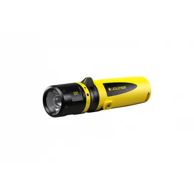 Ledlenser Taschenlampe EX7 500836 | Ex-geschützt EX-Zone 0/20 | 200 Lumen | fokussierbar | IP68 | gelb