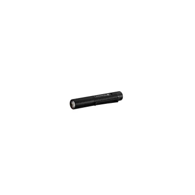 LED LENSER Stiftlampe P2R | aufladbar | 200 Lumen | Fokussierbar | Dual Power | Aluminium | IP54 | schwarz