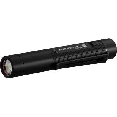 LED LENSER Stiftlampe P2R | aufladbar | 200 Lumen | Fokussierbar | Dual Power | Aluminium | IP54 | schwarz