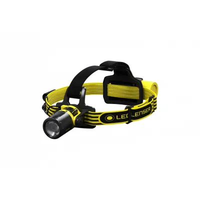 Ledlenser Stirnlampe EXH8 501017 | Ex-geschützt Zone 0/20 | 180 Lumen | fokussierbar | IP68 | mit AA-Batterien | gelb
