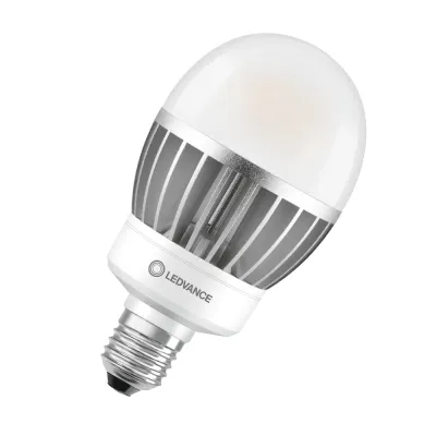 LEDVANCE LED-Lampe E27 HQL Ersatz 21,5W 2700lm 827 | warmweiß 2700K | IP65 | 360° | matt | 60.000h | weiß