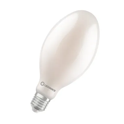 LEDVANCE LED-Lampe E40 HQLLEDFV9000 60W | HQL-Ersatz | 9000lm | 4000K neutralweiß | IP65 | Filament | 360° | mattiert