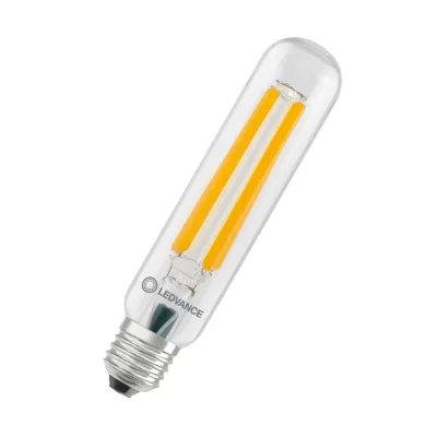 LEDVANCE LED-Röhrenlampe E27 21W 3600lm 2700K IP65 | Ersatz für NAV-Lampe | warmweiß | 360° | matt | 25.000h