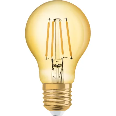 OSRAM LED Lampe E27 4058075293298 | Vintage 1906 Filament | 6,5W 725lm | warmweiß 2400K | nicht dimmbar | Glas klar