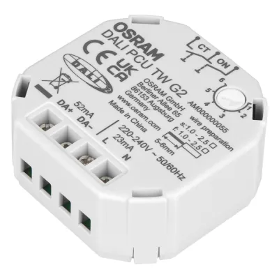 LEDVANCE DALI Steuergerät PCU TW G2 24X1 | Lichtmanagement Unterputz | DALI/DT8 | IP20 | 230V AC/DC | 48x22x49mm