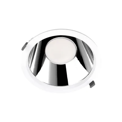 LEDVANCE LED-Einbaustrahler DL CMFT D250 P 42W | LED-Downlight | 5000 lm | 3000K/4000K | IP44 | Aluminium | weiß