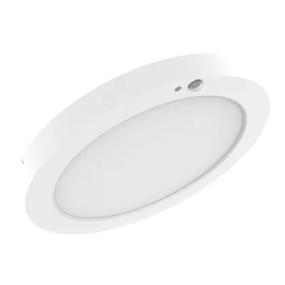 LEDVANCE LED Einbaustrahler DL UNIV 18W | Bewegungsmelder & Lichtsensor | IP44 | 3000K/4000K | 2300lm | Weiß