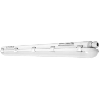 LEDVANCE LED-Feuchtraumleuchte DP 1200 32W 4400lm 4000K IP65 IK08 | 120cm | neutralweiß | Kunststoff grau