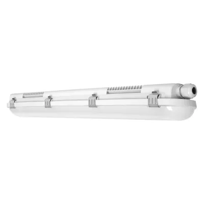 LEDVANCE LED-Feuchtraumleuchte DP VAL 600 9W 4000K | IP65 | 1080lm | 120lm/W | 60cm | Polycarbonat grau