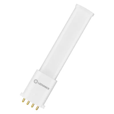LEDVANCE LED-Kompaktlampe DULUX S/E 2G7 4W 3000K | 500lm | warmweiß | IP20 | 150mm | nicht dimmbar | weiß