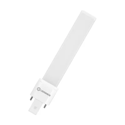 LEDVANCE Kompaktlampe DULUX LED S9 EM & AC MAINS V 4W 865 G23 | LED-Röhre | 6500K tageslichtweiß | 550lm | IP20 | weiß
