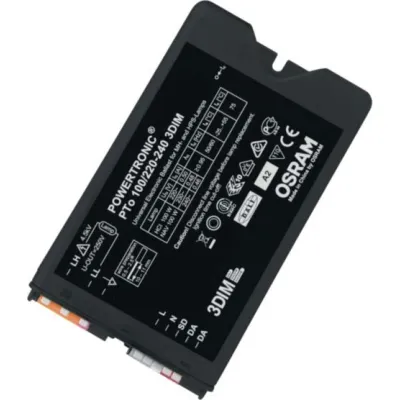 OSRAM POWERTRONIC Vorschaltgerät PTo 100/220-240 3DIM | 100W | elektronisch | für HID-Lampen | IP20 | programmierbar