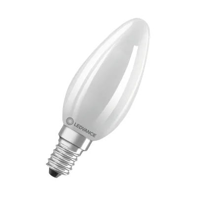 LEDVANCE LED-Kerzenlampe E14 B10,5 4,8W 470lm dimmbar | warmweiß 2700K | Filament | 300° Abstrahlung | klar | 15.000h