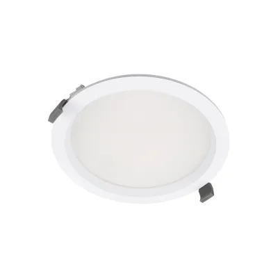 LEDVANCE LED Downlight DL CMFT D200 P 30W MS 940 OP WT | Einbaustrahler 3000K-4000K | 3600lm | IP44 | Aluminium weiß