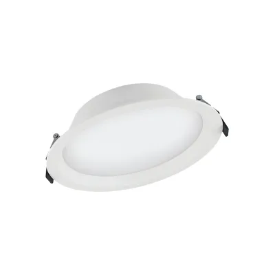Ledvance LED Downlight 4058075091559 | Einbaustrahler 35W 2975lm 3000K IP44 | Ø200mm alu weiß | energieeffizient