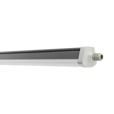 LEDVANCE LED-Feuchtraumleuchte DP FLEX TH 1200 P 34W ML 840 IP66 | 1290mm | 5600lm | 4000K | IK08 | Multi Lumen | grau