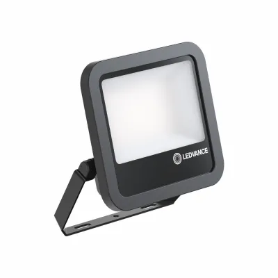 LEDVANCE LED-Fluter FL 100 P 69W 10KLM 840 PS SY100 | LED Außenstrahler | 10000lm 4000K | IP66 | schwenkbar | schwarz