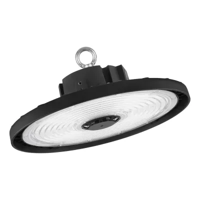LEDVANCE LED-Hallenleuchte HB DA P 200W 4000K | DALI dimmbar | IP66 | 36200lm | 181 lm/W | schwarz | Aluminium