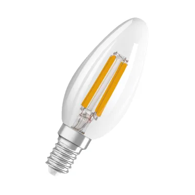 OSRAM LED-Kerzenlampe E14 | 4W | 470lm | klar | 2700K/4000K | warm/kaltweiß | nicht dimmbar