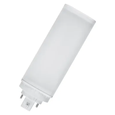 OSRAM LED-Kompatktlampe DULUXTE26LED10W830HF | GX24q 4-polig | 10W | 990lm | 3000K warmweiß | drehbar | 140mm | weiß
