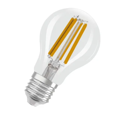 OSRAM LED-Lampe E27 Filament klar | 7W | 806lm | 2700K/4000K schaltbar | nicht dimmbar | warmweiß