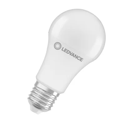 LEDVANCE LED-Lampe E27 Classic A 13W 865 | 1521lm | 6500K Tageslichtweiß | matt | nicht dimmbar | weiß