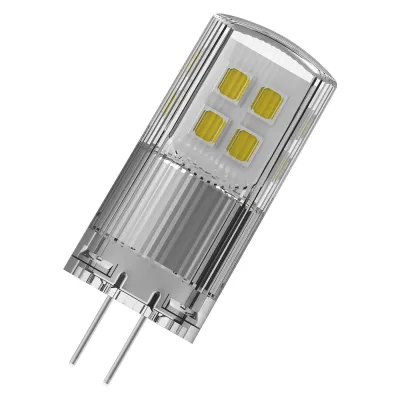 LEDVANCE LED Stiftsockellampe G4 LEDPIN20D2W827CLG4P | 2W 200lm 2700K | 12V AC/DC | dimmbar | 320° Abstrahlwinkel | klar
