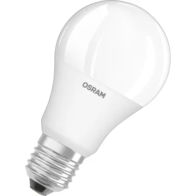 OSRAM LED Lampe E27 RGBW 9W 806lm | Fernbedienung | dimmbar | warmweiß 2700K | A60 Birnenform | mattiert | weiß