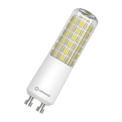 LEDVANCE LED-Röhrenlampe GU10 6,5W 2700K 806lm | dimmbar | T Slim 60 | 320° | klar | warmweiß | weiß